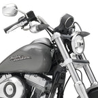 2" Motorcycle Turn Signal Clip-on Rear Tail Light Lens Covers for Harley Softail Street Road Glide Sportster Dyna Deluxe