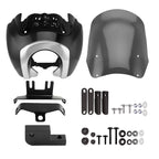 Front Headlight Fairing W/15" Windshield For Dyna 2006-2017 T-Sport 2000-2003