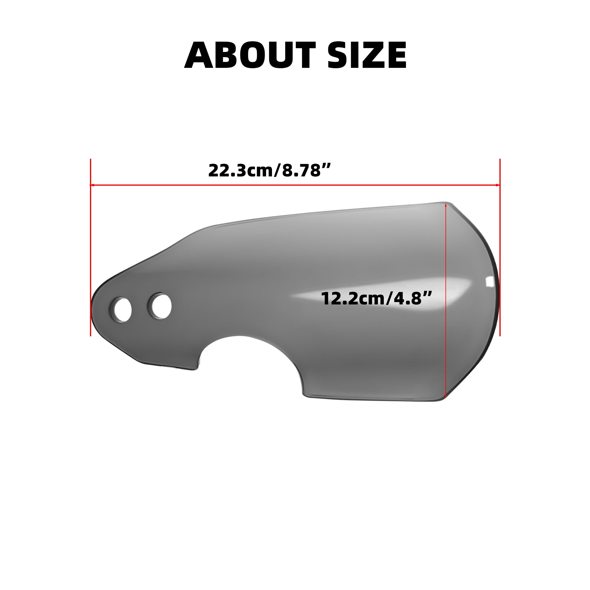 Low Rider S Handlebar Handguards Hand Shield Protector For Harley Softail Fat Bob 2018-23 Low Rider S 2020-23 Sport Glide FLSB