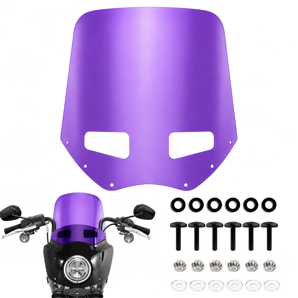 13" Vented Windshield Motorcycle Windshield for FTC Road Warrior fairing 6021 6024 kit