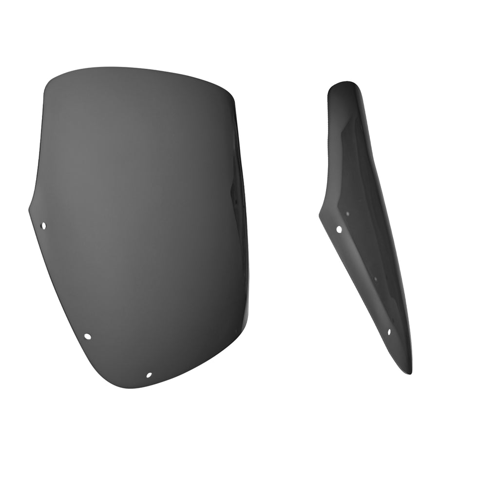 Front Quarter Fairing Windscreen 13" Only Windshield For Harley Softail Street Bob 114 FXBBS 2021-2024 Standard FXST 2018+