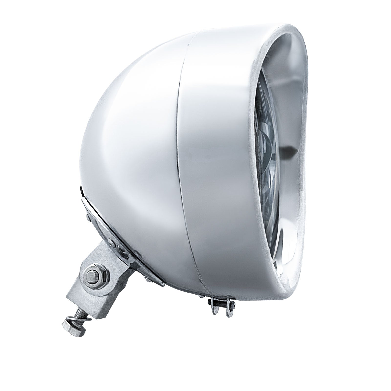 Motorcycle 7" LED Classic Visor Headlight