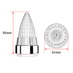Classic Bullet 2" Clip-In Turn Signal Lens With LED & 1156 Plug