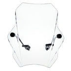 15" Motorcycle Windshield Universal For Harley Davidson Honda Kawasaki Suzuki Triumph Yamaha Indian Victory