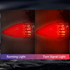 Classic Bullet 2" Clip-In Turn Signal Lens With LED & 1157 Plug
