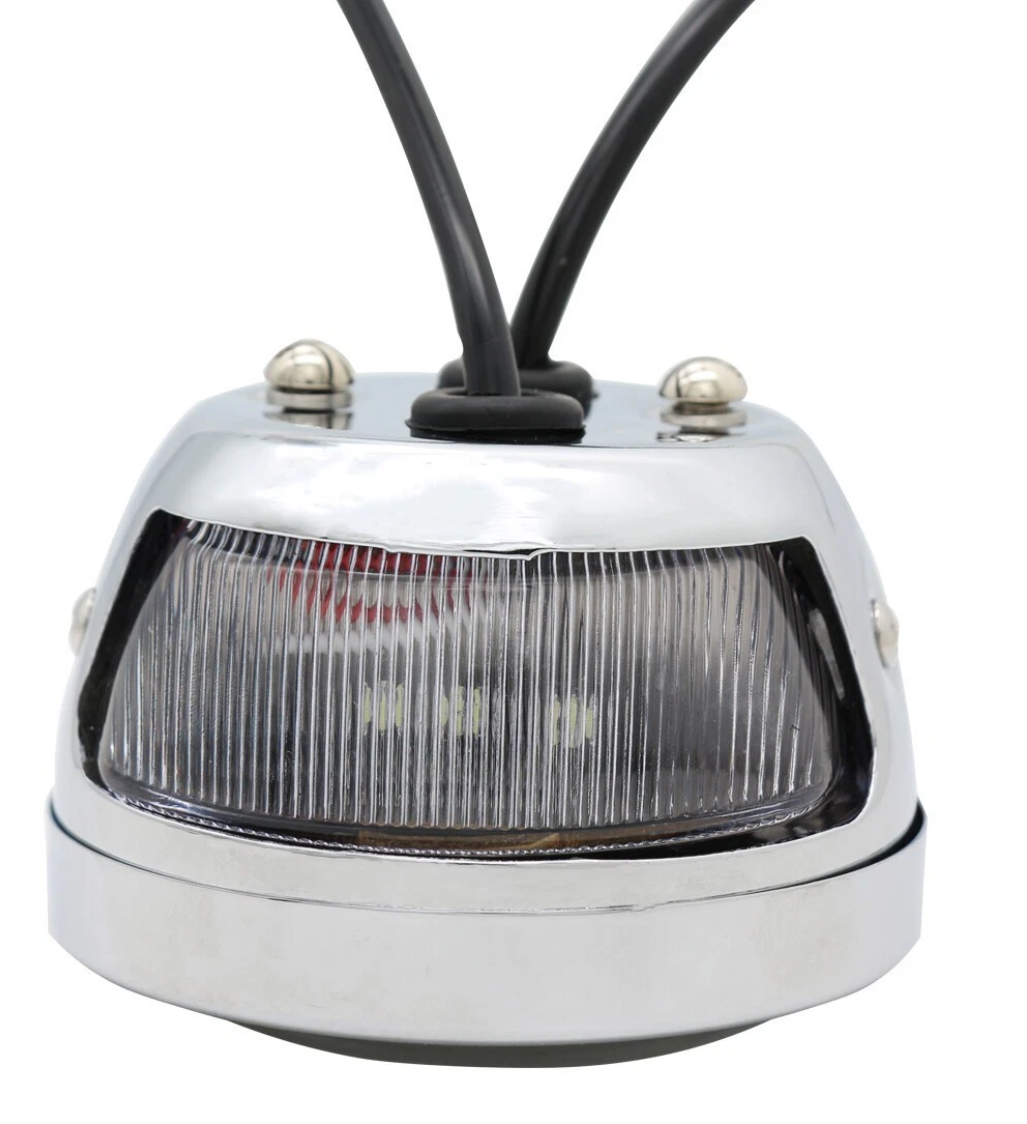 Motorcycle LED Tail Light with Turn Signals Brake Lights for 12V Ford Model A Hot Rod Street Rod Rat Rod Classic Custom Cars Trucks