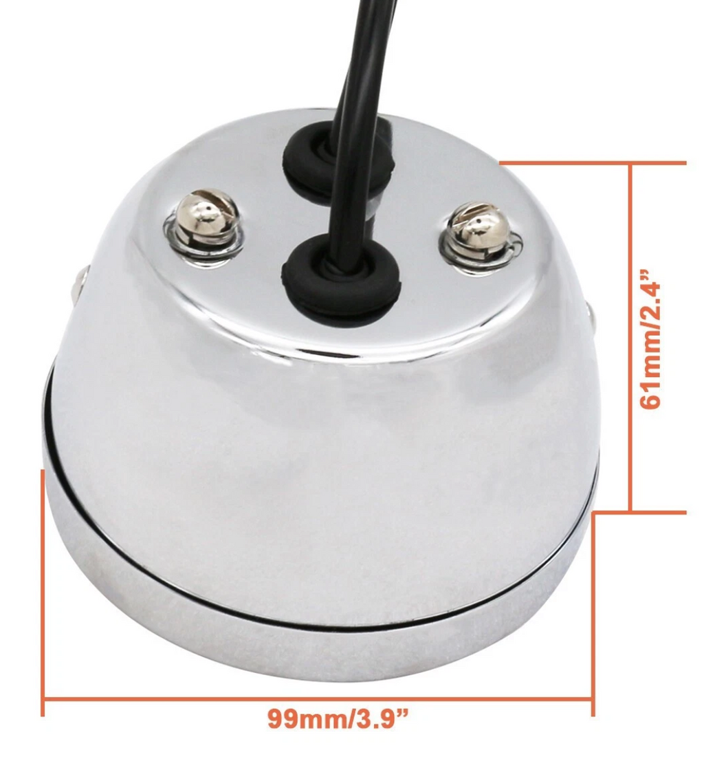 Motorcycle LED Tail Light with Turn Signals Brake Lights for 12V Ford Model A Hot Rod Street Rod Rat Rod Classic Custom Cars Trucks