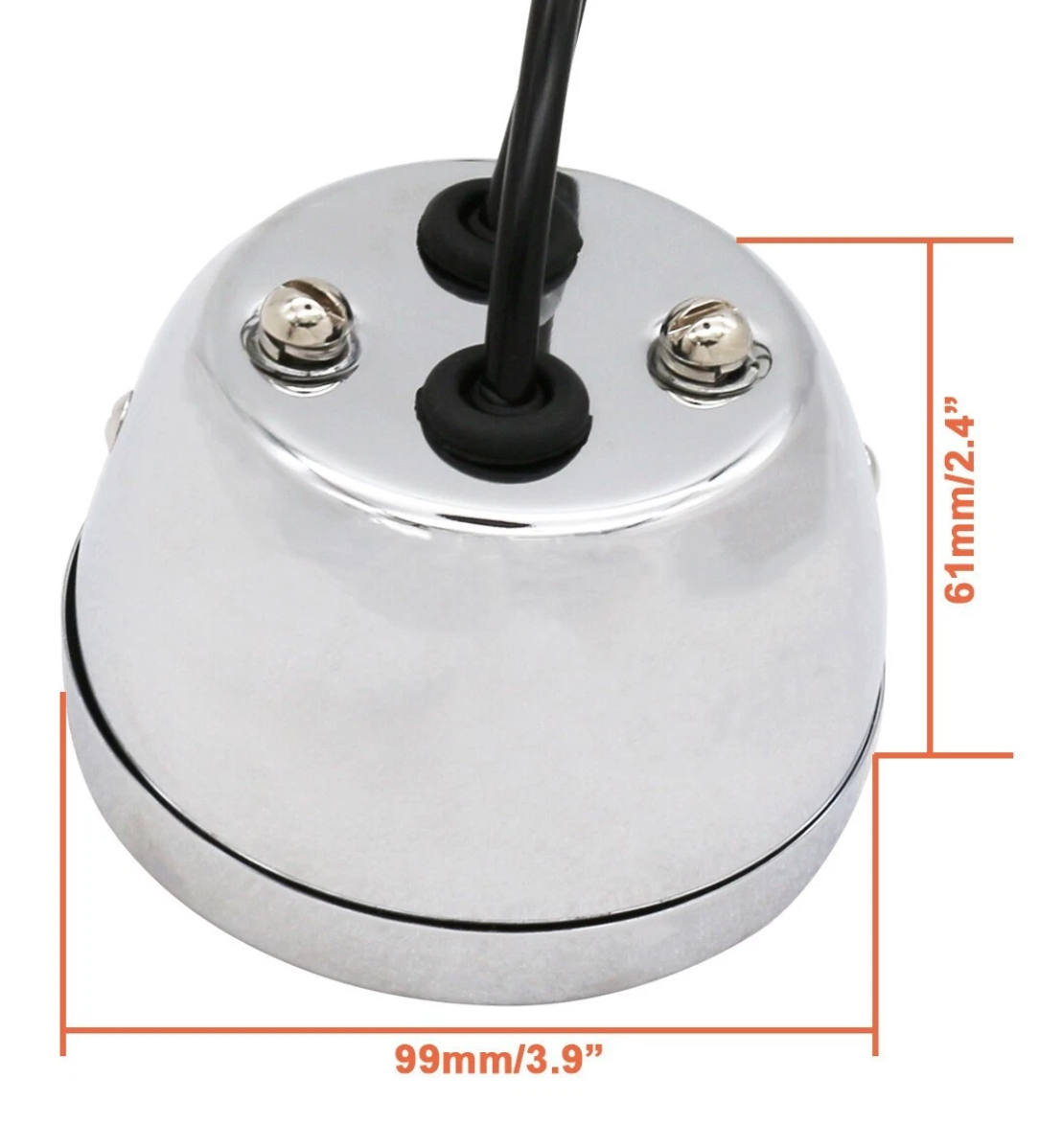 Motorcycle LED Tail Light with Turn Signals Brake Lights for 12V Ford Model A Hot Rod Street Rod Rat Rod Classic Custom Cars Trucks