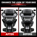 Wind Air Deflector Fairing Side Wings for Harley Road Glide 2024+, Windshield Deflectors for 2024-2026 CVO Road Glide ST FLTRXSTSE 2024-2026 Road Glide FLTRX 2023-2026 CVO Road Glide FLTRXSE